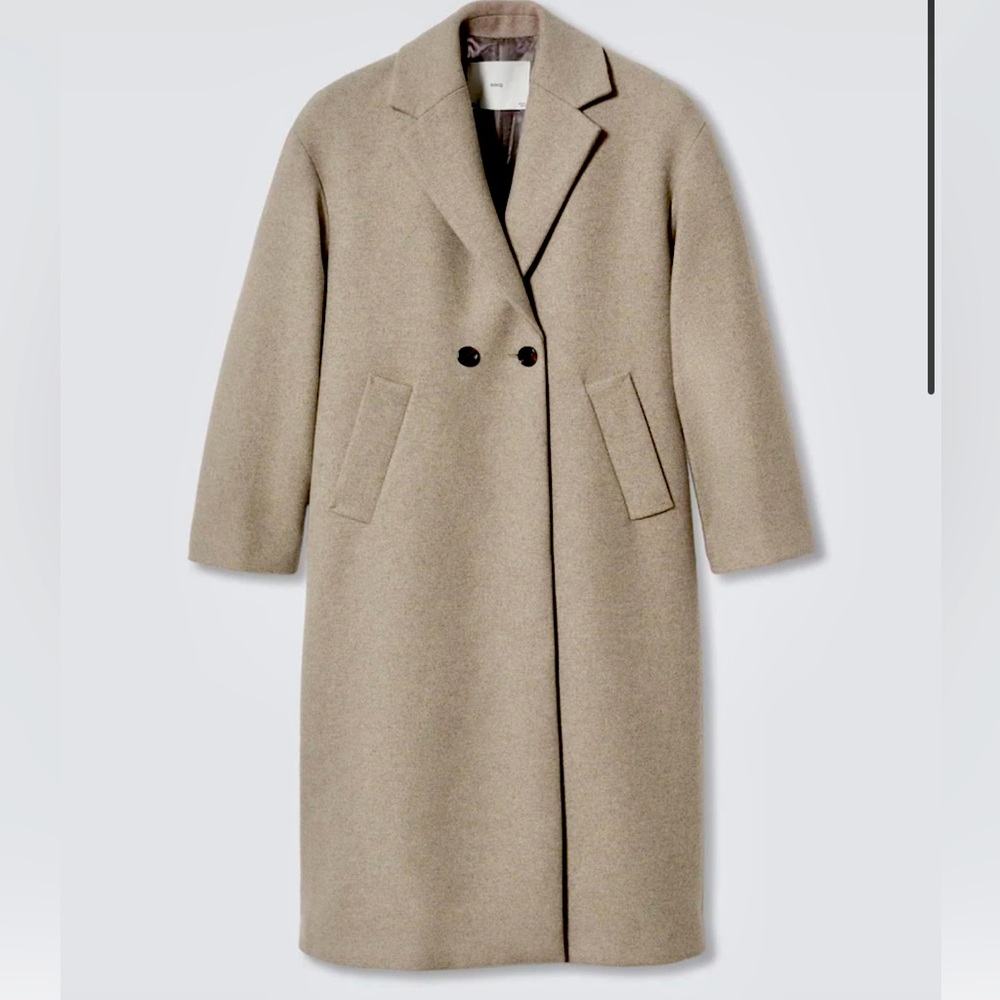 Mango Oversize Wool Coat